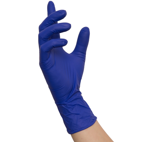 NITRIL Handschuhe INDIGO  Wave [100] Gr. M/8